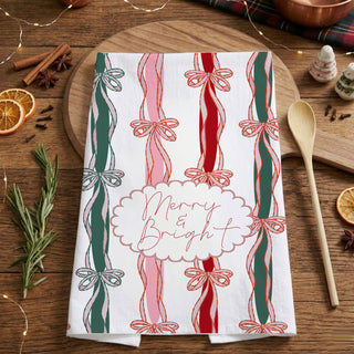seasonal christmas kitchen accessories pink green red decor
christmas towel for farmhouse kitchen holiday styling
giftable christmas dish towel for hostess or mom gift
holiday kitchen towel for cozy christmas home decor
decorative christmas hand towel for kitchen and dining