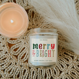 Merry + Bright Candle