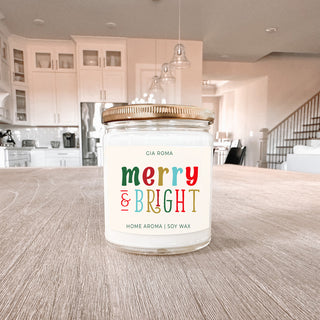Merry + Bright Candle