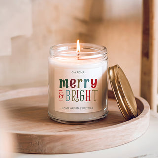 Merry + Bright Candle