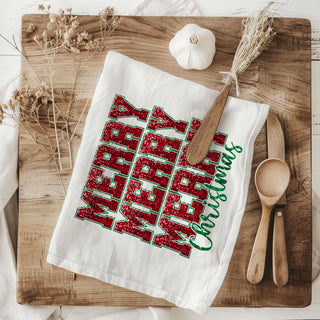 trending christmas kitchen decor towel festive design
christmas towel aesthetic for holiday home styling
holiday kitchen decor inspiration towel festive look
easy christmas kitchen decorating ideas towel styling
christmas baking decor towel santa theme kitchen
reversible christmas kitchen towel with festive holiday prints and lettering
holiday tea towel with merry christmas text and decorative bow accents