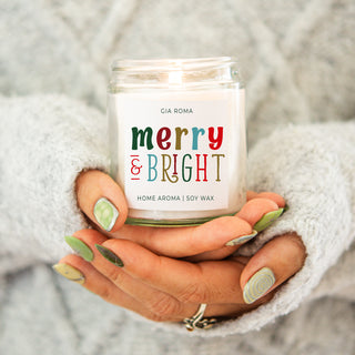 Merry + Bright Candle