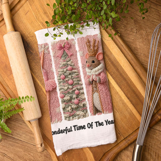 playful christmas towel cute festive kitchen decor
storybook christmas kitchen towel nutcracker design
enchanted christmas decor pink kitchen towel
joyful holiday towel merry christmas pink design
cheerful christmas kitchen towel cozy festive look