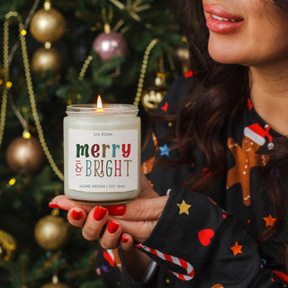 Merry + Bright Candle