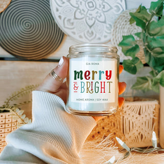 Merry + Bright Candle