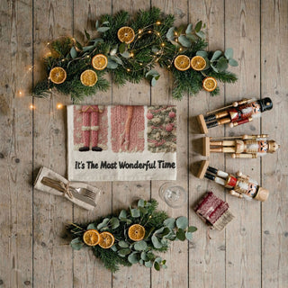 soft girl christmas decor kitchen towel nutcracker theme
pretty pink holiday towel for baking and kitchen decorating
unique pink christmas towel gift for hostess or mom
trendy christmas kitchen towel pink aesthetic home decor