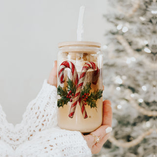 Candy Cane Holly 17oz
