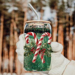 Candy Cane Holly 17oz