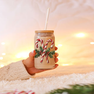 Candy Cane Holly 17oz