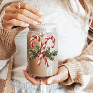 Candy Cane Holly 17oz