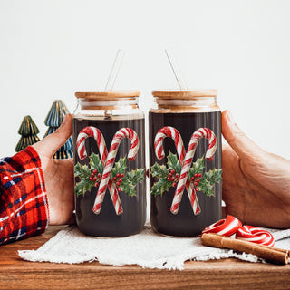 Candy Cane Holly 17oz