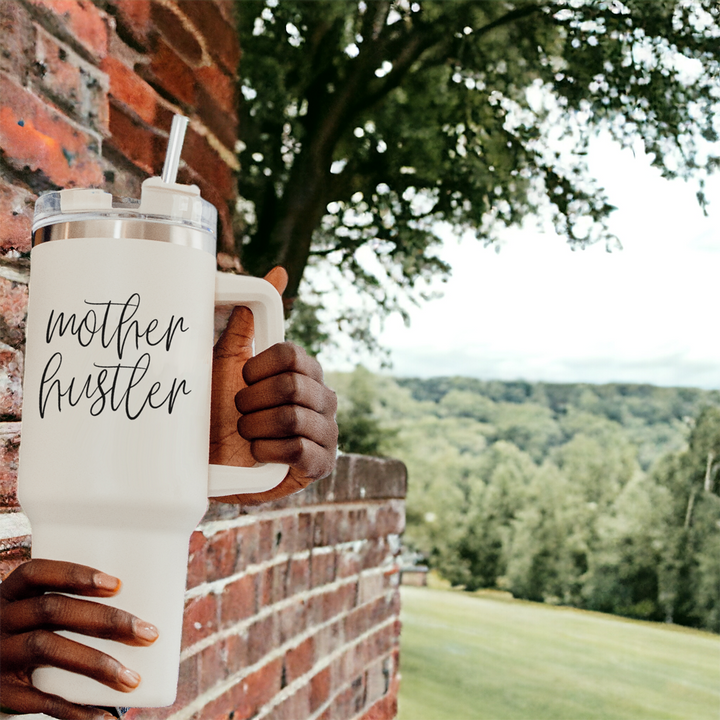 Boss gift ideas for her | 40oz Tumblers Ivory and White