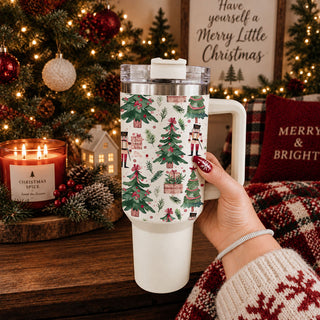 holiday soldier print tumbler
Christmas toy soldier pattern drinkware
nutcracker army Christmas tumbler
festive soldier lineup Christmas cup
Christmas tumbler with toy soldiers and trees
nutcracker themed holiday beverage cup
nutcracker Christmas coffee tumbler
nutcracker Christmas water tumbler
holiday iced coffee tumbler with nutcrackers
Christmas travel mug with nutcracker design
large nutcracker Christmas tumbler
oversized Christmas tumbler with soldier print
reusable nutcracker holiday cup pink green