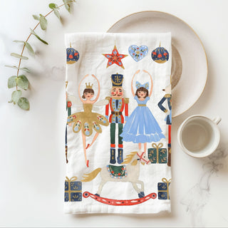 multi purpose holiday kitchen towel classic style
soft absorbent christmas towel for everyday use
nutcracker christmas kitchen decor gift idea
holiday kitchen towel elegant classic christmas theme
vintage ballet christmas decor kitchen accessory