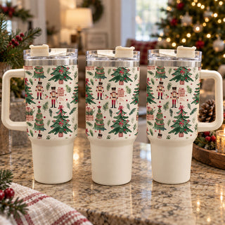 pink and green Christmas nutcracker gift
traditional nutcracker tumbler Christmas gift
whimsical soldier Christmas drink tumbler
holiday tumbler with nutcracker Christmas scene
Christmas tree lover nutcracker tumbler
festive nutcracker drink cup with handle
Christmas tumbler with classic soldier motif
decorative Christmas soldier beverage tumbler
nutcracker print holiday travel cup
Christmas toy soldier cup gift for her
vintage holiday soldier tumbler with handle
charming nutcracker pattern Christmas 