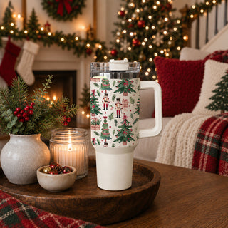 festive pink green nutcracker cup
merry nutcracker Christmas tumbler
Christmas magic nutcracker drinkware
cozy holiday soldier tumbler 40oz
festive toy soldier Christmas gift
holiday tumbler with vintage toy soldiers
nutcracker Christmas aesthetic tumbler
pink green Christmas drinkware 40oz
vintage nutcracker Christmas aesthetic
traditional holiday aesthetic tumbler
nostalgic Christmas soldier cup
grandmillennial holiday pink tumbler
preppy Christmas nutcracker pastels
feminine holiday soldier drinkware