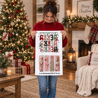 soft cotton christmas kitchen towel pink festive print
lightweight flour sack christmas towel pink decor
durable kitchen towel holiday use pink christmas design
absorbent dish towel festive pink holiday theme
premium cotton holiday kitchen towel nutcracker design
high quality christmas kitchen towel soft fabric feel
reusable holiday dish towel eco friendly kitchen decor
decorative and functional christmas kitchen towel