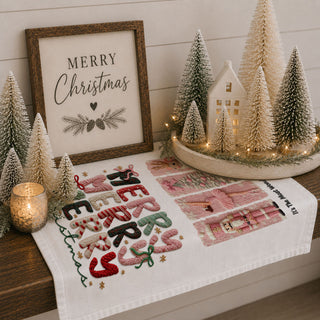 Pink Nutcracker Christmas Kitchen Towel – Merry Christmas Holiday Dish Towel, Cute Ballet Holiday Decor, Festive Kitchen Gift for Women
soft girl christmas decor kitchen towel nutcracker theme
pretty pink holiday towel for baking and kitchen decorating
unique pink christmas towel gift for hostess or mom
trendy christmas kitchen towel pink aesthetic home decor