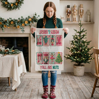 pink nutcracker christmas kitchen towel for feminine holiday decor
cute pink christmas dish towel for cozy aesthetic kitchen styling
feminine holiday towel pink nutcracker ballet kitchen decor
soft pink christmas kitchen towel for modern holiday homes