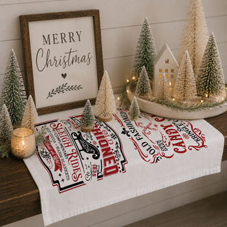 Sleigh + Candy Canes