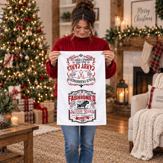 Christmas kitchen styling black red white
Holiday kitchen towel black white red
Holiday craft kitchen accessories
Christmas boutique kitchen gifts
Christmas Kitchen Towel - Old Fashioned Holiday Charm gift ideas 
Holiday kitchen fabric decor
festive home holiday towel sleigh ride aesthetic
christmas comfort vibes kitchen towel decor
holiday cozy kitchen setup vintage dish towel