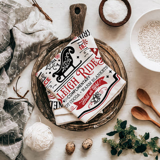 Sleigh + Candy Canes