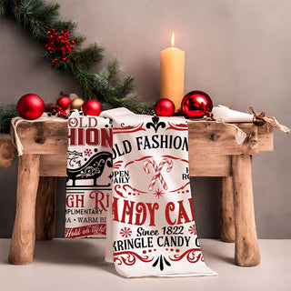 Sleigh + Candy Canes