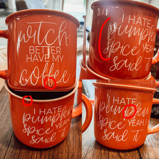 IMPERFECT Fall Mugs