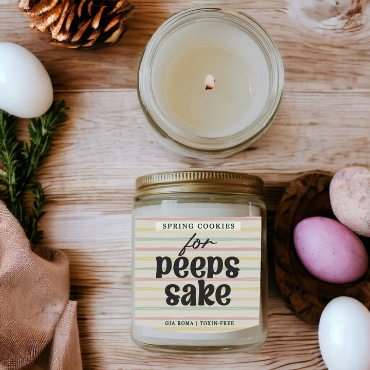Easter Cookie Candle