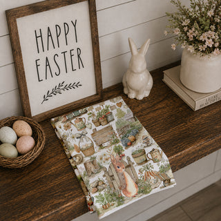 rabbit lover spring gift
Easter gift for gardener
spring gift for gardener
gardening lover Easter gift
cottagecore Easter gift
cottagecore spring gift
farmhouse Easter gift for women
country spring gift
English cottage gift for her
garden lover tea towel
bunny lover kitchen towel
rabbit lover kitchen gift
Easter basket gift for adults
Easter basket filler for women
Easter basket stuffer for mom
Easter basket gift for grandma
Easter basket gift for teacher
adult Easter basket gift
spring gift basket filler