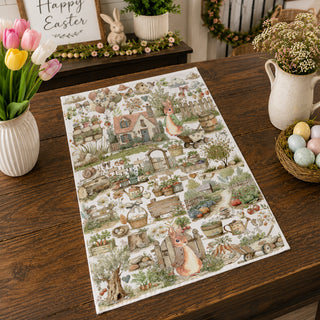 watercolor Easter garden art towel
hand painted style rabbit kitchen towel
painterly Easter bunny tea towel
illustrated cottage garden kitchen towel
detailed Easter bunny kitchen towel
detailed spring garden tea towel
charming watercolor rabbit towel
soft watercolor Easter decor
vintage watercolor spring towel
cottage watercolor kitchen decor
rabbit art kitchen towel
Easter rabbit artwork towel
spring garden artwork tea towel
decorative rabbit print kitchen towel
bunny print Easter tea towel