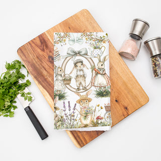 Peter Rabbit vintage watercolor towel Easter farmhouse
Storybook Easter bunny kitchen towel Victorian spring
Vintage English bunny dish towel watercolor Peter Rabbit
Watercolor Peter Rabbit kitchen towel storybook Easter