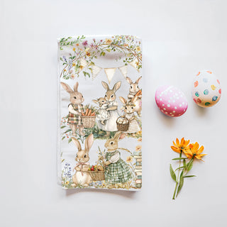 vintage easter bunny kitchen towel
peter rabbit farmhouse dish towel
storybook bunny flour sack towel
cottagecore bunny tea towel
watercolor rabbit kitchen decor towel