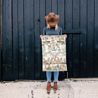 vintage easter home decor towel
floral bunny towel easter gift idea
100 percent cotton flour sack towel
soft absorbent kitchen towel 180gsm
cotton towel with hanging loop
durable decorative flour sack towel