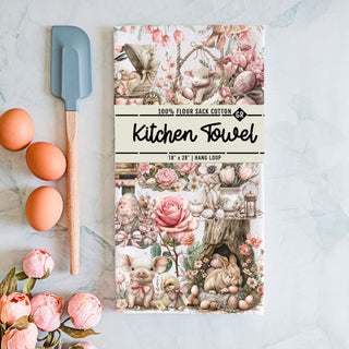 cottagecore floral towel with bunnies
spring home decor farmhouse easter towel
vintage floral bunny towel shabby farmhouse
100 cotton flour sack towel soft absorbent
high quality vintage easter kitchen towel
Farmhouse decor pink bunny kitchen towel rose cottage Easter