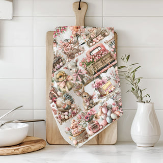 Cottagecore blush bunny kitchen towel rose garden Easter
Victorian pink cottage bunny towel watercolor farmhouse
English rose bunny kitchen towel pink cottage spring
Romantic cottage bunny dish towel dusty pink Easter