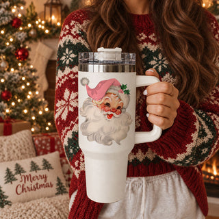 Christmas kitchen tumbler
pink Santa Christmas kitchen decor
vintage Santa kitchen accessory
retro Christmas kitchen tumbler
nostalgic Christmas kitchen decor
Christmas kitchen gift for women
vintage Santa kitchen gift
pink Christmas kitchen accessory
cozy Christmas kitchen tumbler
farmhouse Christmas Santa tumbler
cottage Christmas Santa tumbler
retro farmhouse Christmas drinkware
cozy vintage Christmas tumbler
Christmas cottage style tumbler
holiday tumbler in vintage Santa style
traditional Christmas San
