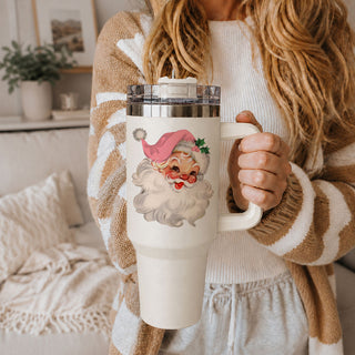 pink Santa coworker gift
teacher gift with vintage Santa
holiday hostess pink Santa tumbler
Christmas brunch Santa tumbler
Christmas party Santa drinkware
holiday entertaining Santa tumbler
Christmas decorating tumbler
gift wrapping Santa tumbler
Christmas baking Santa tumbler
Christmas movie night tumbler
cozy winter Santa tumbler
festive December tumbler
holiday season Santa drinkware
retro pink Santa holiday tumbler
vintage Santa Claus 40oz travel tumbler
pink Santa Christmas cup for women
nostalgic Sant