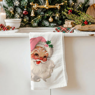 affordable christmas gift kitchen towel santa theme
last minute christmas gift idea kitchen towel
cute holiday gift for coworkers kitchen towel
christmas gift for hostess santa tea towel
fun holiday gift for women kitchen decor towel