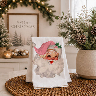 Pink Santa kitchen towel Christmas gift
Vintage Santa kitchen towel gift idea
Pink Christmas kitchen decor gift ready
Vintage Santa kitchen towel hostess gift
Vintage Santa kitchen decor gift set
Pink Santa kitchen towel stocking stuffer
Vintage Christmas kitchen towel gift