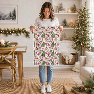 christmas morning kitchen towel pink aesthetic
seasonal kitchen refresh christmas santa towel
pink santa face christmas kitchen towel pattern
holiday icons christmas tree candy cane tea towel
bow and ornament christmas kitchen towel design
vintage santa illustration pink holiday towel