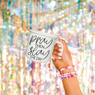 empowering mug for women pray then slay the day
motivational gift mug pray then slay the day
Christian encouragement gift mug pray then slay the day
modern faith mug pray then slay the day
trendy Christian mug pray then slay the day