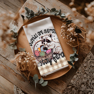 Funny quote kitchen towel raccoon Easter farmhouse
Sarcastic Easter towel raccoon humor gingham spring
Witty raccoon dish towel bunnies overrated Easter
Hilarious Easter kitchen towel funny raccoon eggs
Sassy raccoon towel stay feral Easter farmhouse