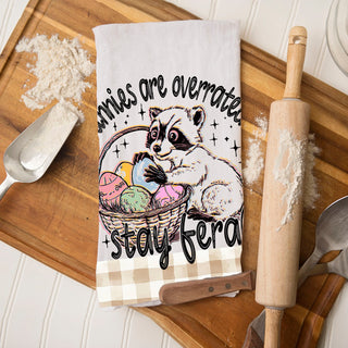 Country style raccoon dish towel Easter humor farmhouse
Rustic humor Easter kitchen towel raccoon gingham
Cottage chic raccoon towel funny Easter eggs spring
Farmhouse rustic Easter dish towel raccoon humor