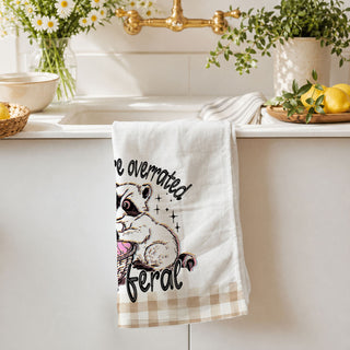 Funny raccoon Easter dish towel bunnies overrated spring
Raccoon humor kitchen towel Easter eggs farmhouse gingham
Bunnies overrated raccoon towel funny Easter spring
Feral raccoon Easter kitchen towel humor eggs farmhouse