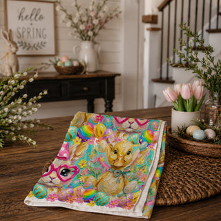 spring rabbit illustration kitchen towel
colorful illustrated Easter tea towel
painted bunny kitchen towel
painted duckling spring towel
painterly Easter kitchen towel
art print Easter tea towel
spring art kitchen towel
artistic bunny Easter towel
whimsical painted Easter decor
Easter bunny artwork towel
rabbit artwork spring kitchen towel
colorful Easter art tea towel
Easter towel with bunny faces
bunny face kitchen towel spring
rabbit face Easter tea towel
bunny with oversized glasses towel