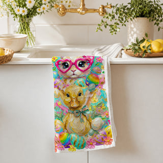 pink heart glasses bunny decor
cute glasses bunny spring towel
Easter bunny fashion towel
stylish bunny Easter kitchen towel
playful bunny character tea towel
whimsical rabbit character kitchen towel
Easter bunny and duck character towel
colorful bunny duck print towel
Easter towel with pink bow rabbit
spring towel with bow bunny
pink bow rabbit kitchen towel
Easter rabbit with heart glasses
bunny and duck Easter print
Easter eggs flowers bunny towel
spring flowers eggs rabbit towel
bunny duck flowers sprin
