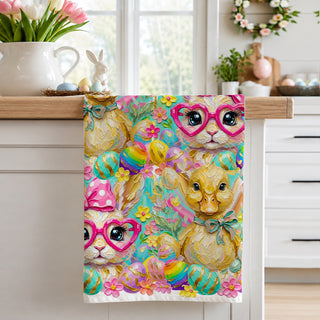 colorful Easter dining decor
spring table decor kitchen towel
Easter kitchen towel with floral design
spring floral kitchen towel with bunny
Easter bunny and flower tea towel
floral rabbit spring towel
bunny garden spring kitchen towel
Easter garden bunny tea towel
bright floral Easter kitchen towel
colorful flower bunny dish towel
spring blossom bunny towel
Easter floral decor kitchen towel
pink aqua yellow Easter towel
pastel rainbow Easter kitchen towel
colorful pastel spring tea towel
rainbow Easter egg