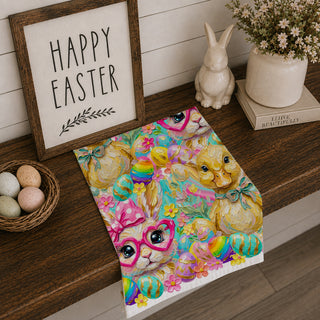 cute Easter bunny print towel
colorful spring animal print towel
Easter statement towel
bold Easter kitchen towel
eye catching spring tea towel
unique Easter kitchen towel
unique spring tea towel
fun Easter decor gift
cute bunny decor gift
duckling decor gift
kitchen towel for Easter decorating
spring kitchen refresh towel
Easter seasonal kitchen decor
spring seasonal kitchen decor
Easter counter decor towel
spring countertop decor towel
Easter table accent towel
spring table accent towel