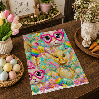 spring bunny towel with flowers
duckling towel with Easter eggs
Easter bunny towel with bright flowers
fun Easter bunny and duck gift
cheerful spring hostess towel
boutique Easter kitchen towel
boutique spring tea towel
cute Easter decor for kitchen
colorful bunny Easter towel gift
Easter rabbit and duckling tea towel
spring bunny glasses towel
Easter bunny pink sunglasses towel
playful bunny Easter kitchen decor
bright colorful Easter tea towel
whimsical duckling spring decor towel